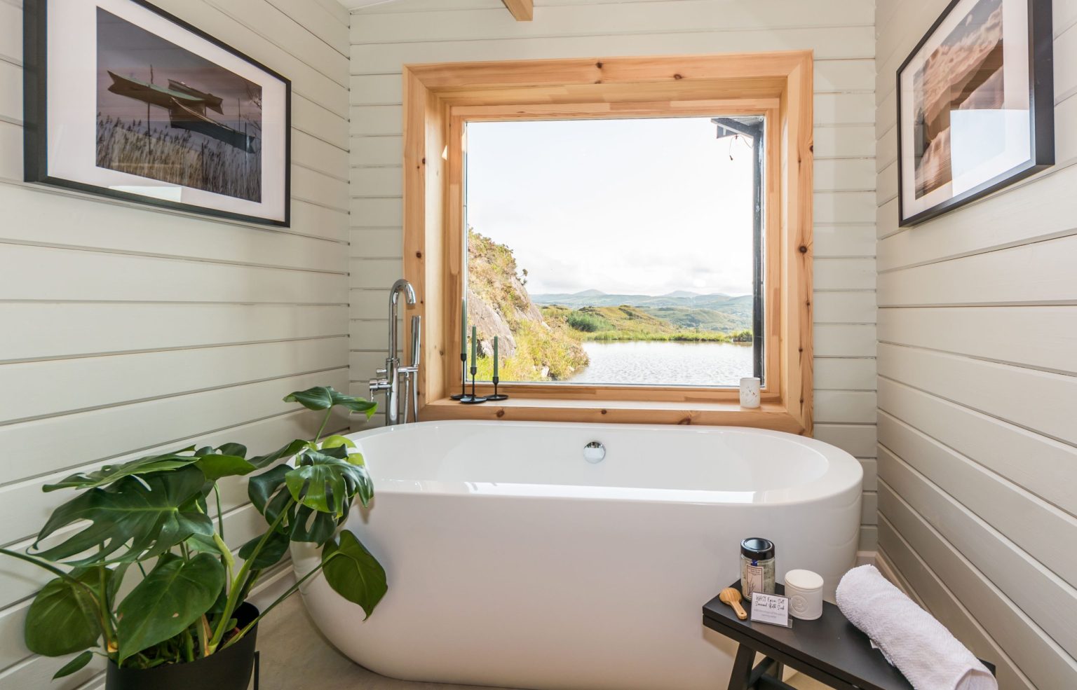 The Hidden Haven Bath with a view romantic